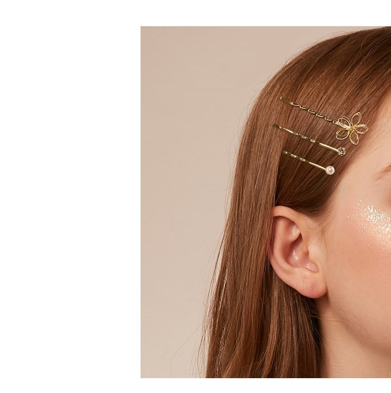 imitation pearl hair clip