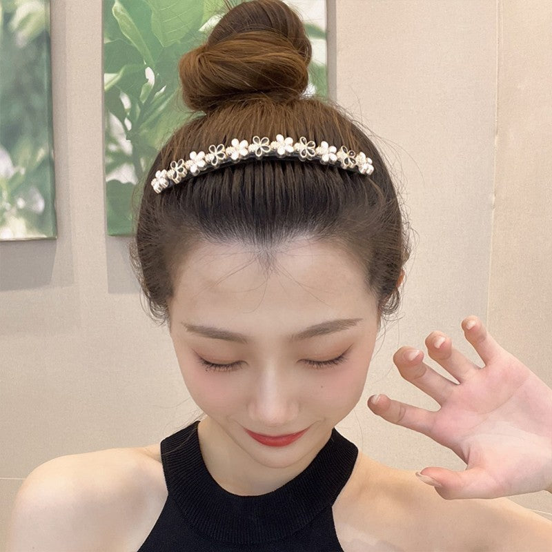 New Black Bangs Comb Clip Non-slip Hair Accessories