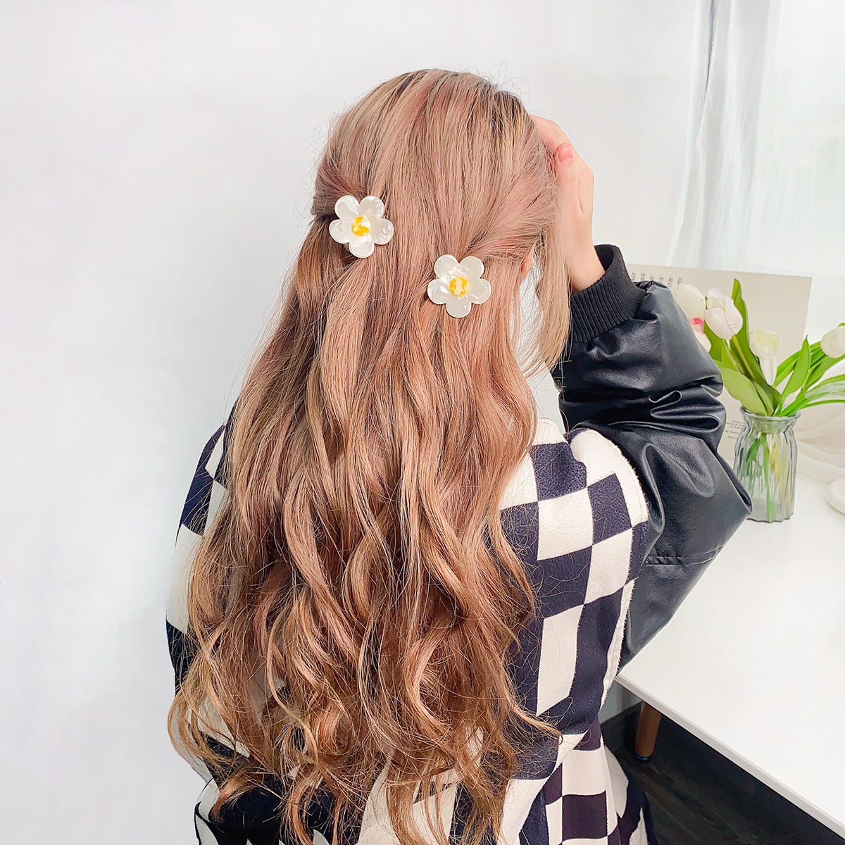 Retro Back Brain Spoon Hair Clip