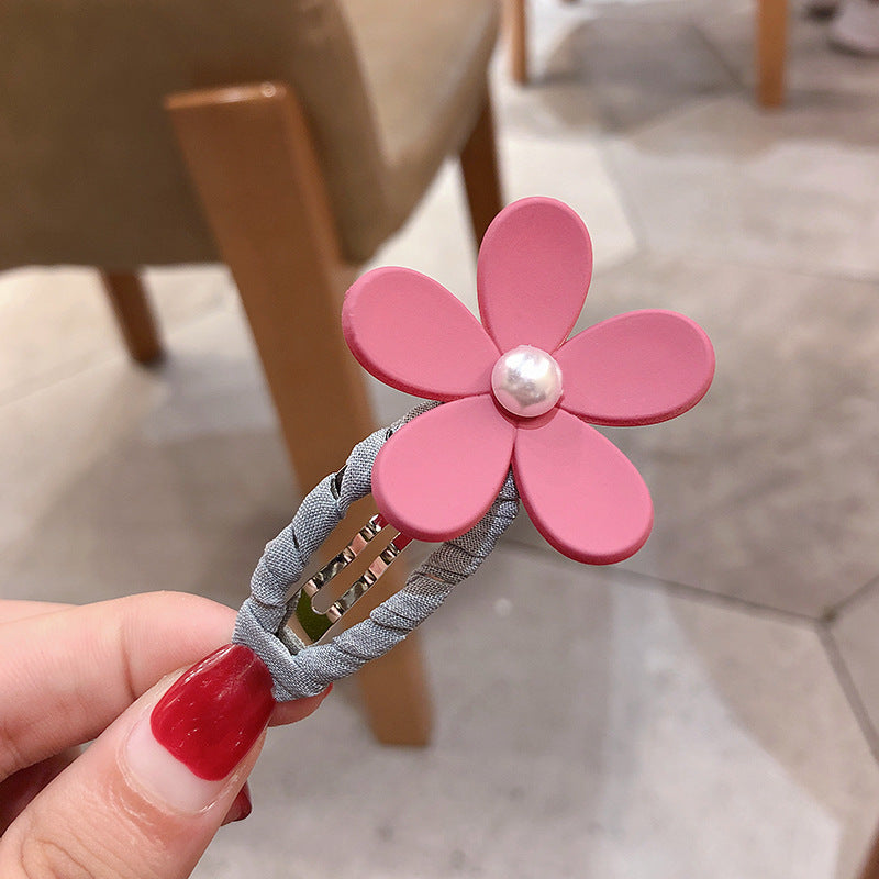 Children's Hair Clip Flower Hair Clip Cute Hair Rope