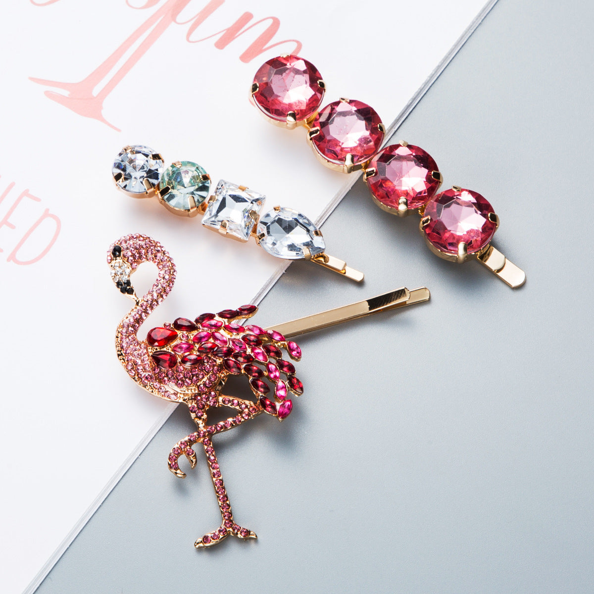 Acrylic Hair clips Set Bobby Pins BB Clips