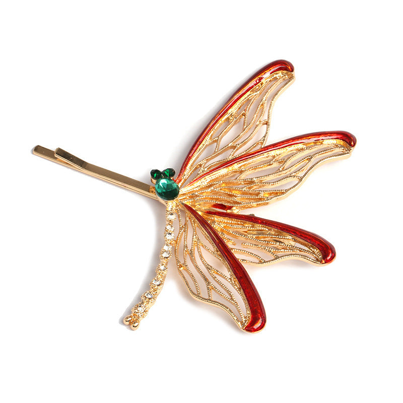 Insect Beautiful Butterfly Hair Clip Word Clip