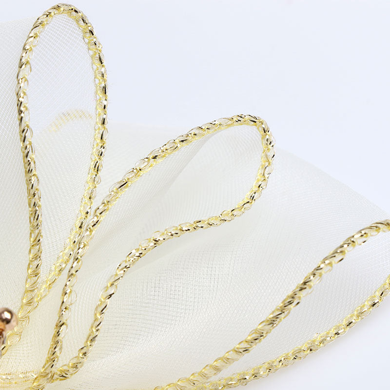 Organza Bow Hairpin Children's Crown Top Clip Hair Accessory