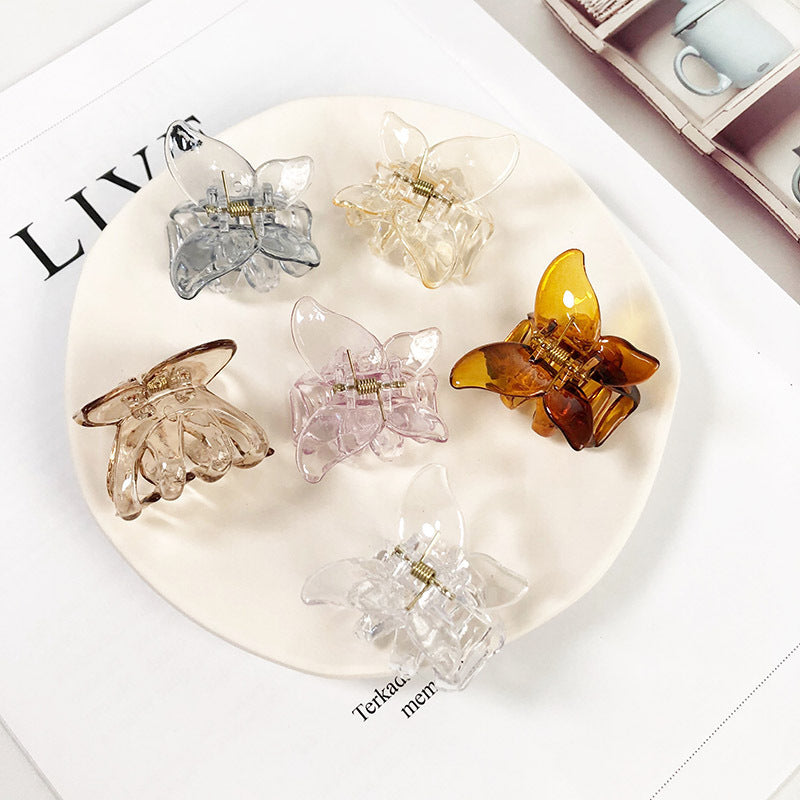 Back Of The Head Hair Clip Cute Side Clip Hair Accessories Half Tail Grab Clip