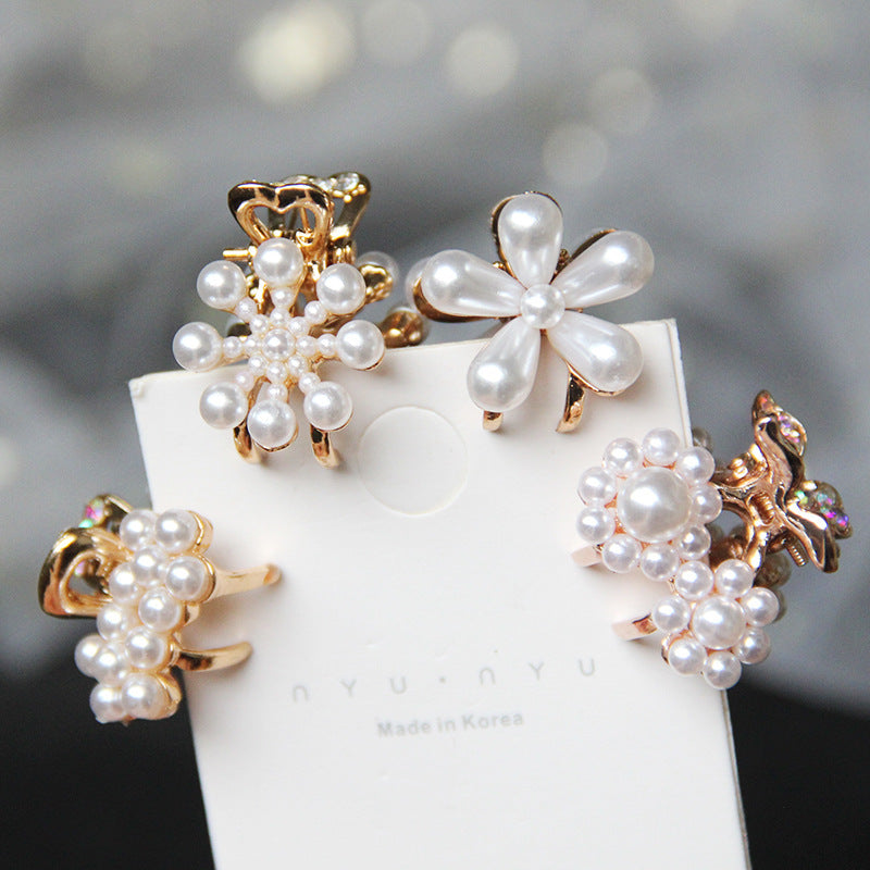 Women's Alloy Hair Accessories Flower Small Clip