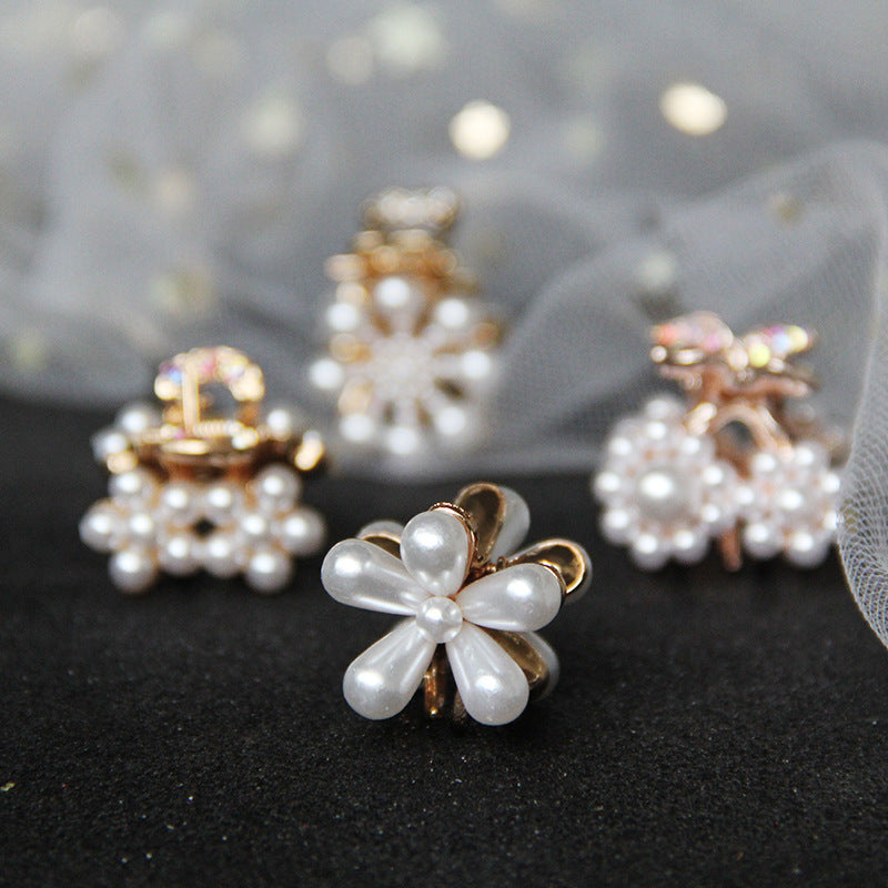 Women's Alloy Hair Accessories Flower Small Clip