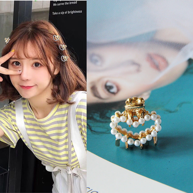 Women's Alloy Hair Accessories Flower Small Clip