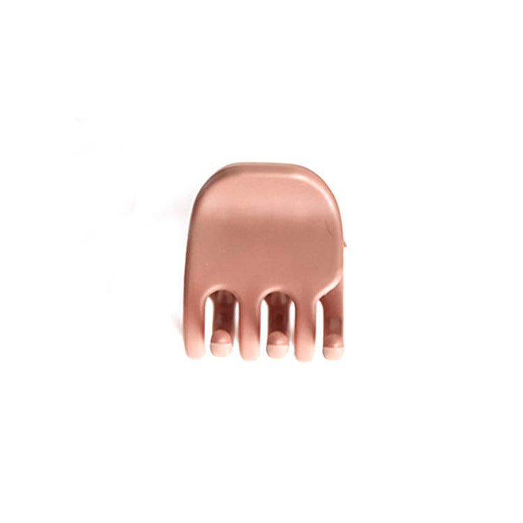 Simple Temperament Hair Clip Acrylic Frosted Medium And Small Clip Hair Clip