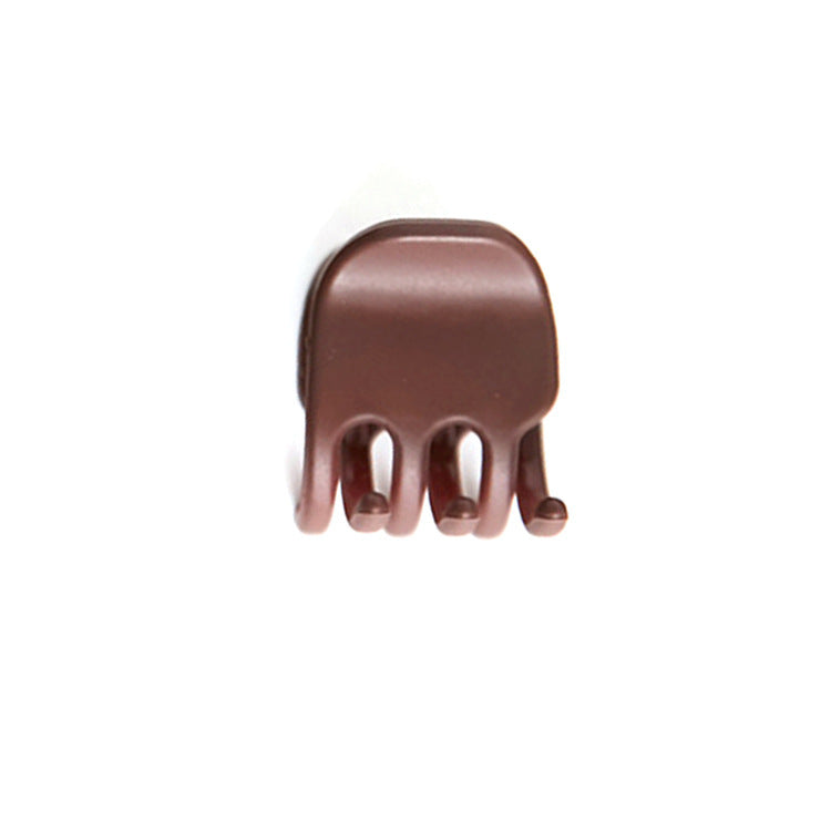 Simple Temperament Hair Clip Acrylic Frosted Medium And Small Clip Hair Clip