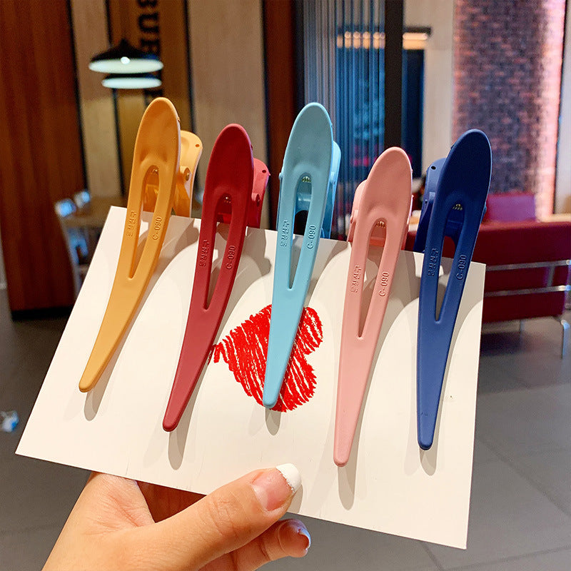 Frosted Simple All Match Bangs Clip Hairpin Hair Accessories