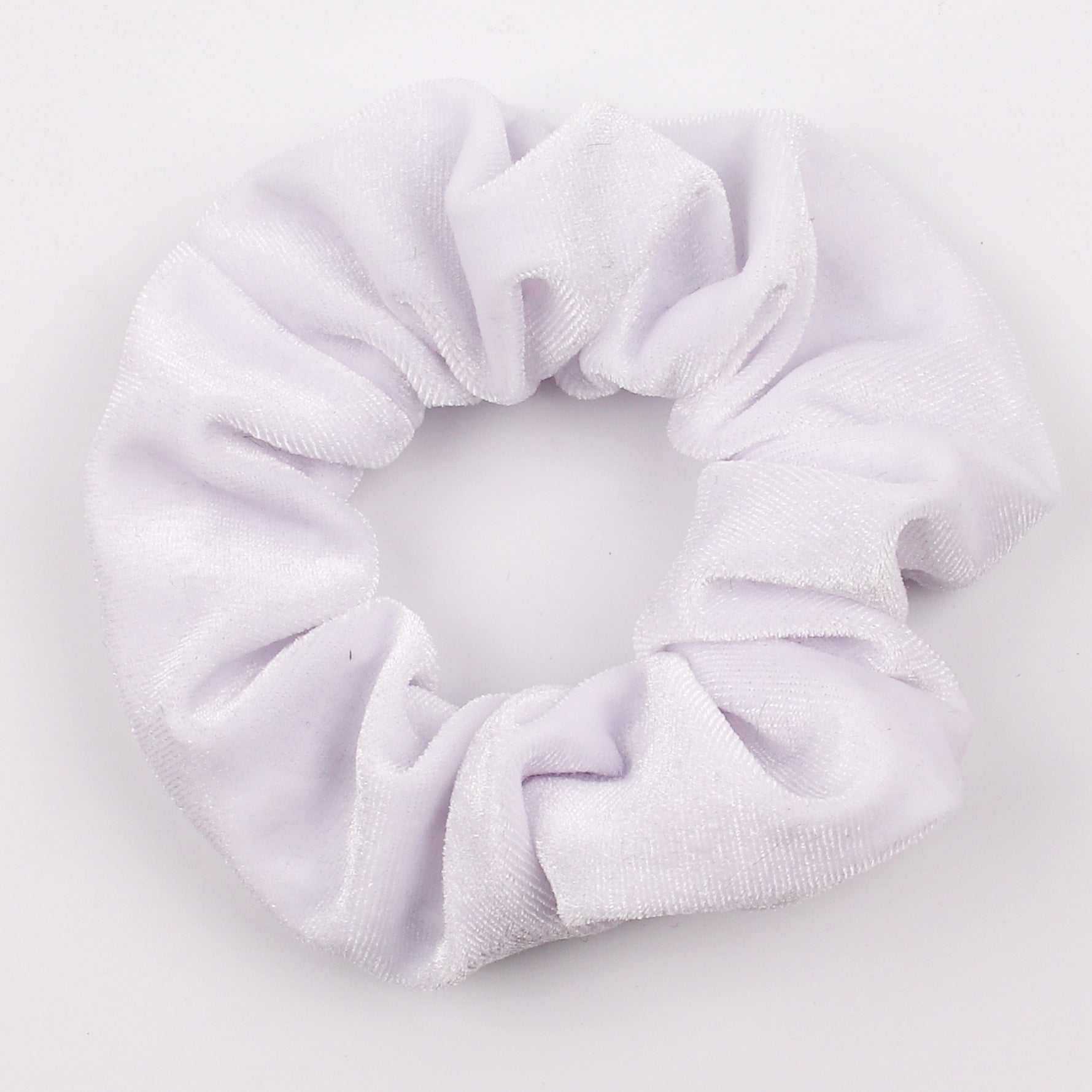 Fashion New Velvet Tencel Pocket wallet Hair Scrunchies Retro Zipper Large Intestine Elastic Hair Band