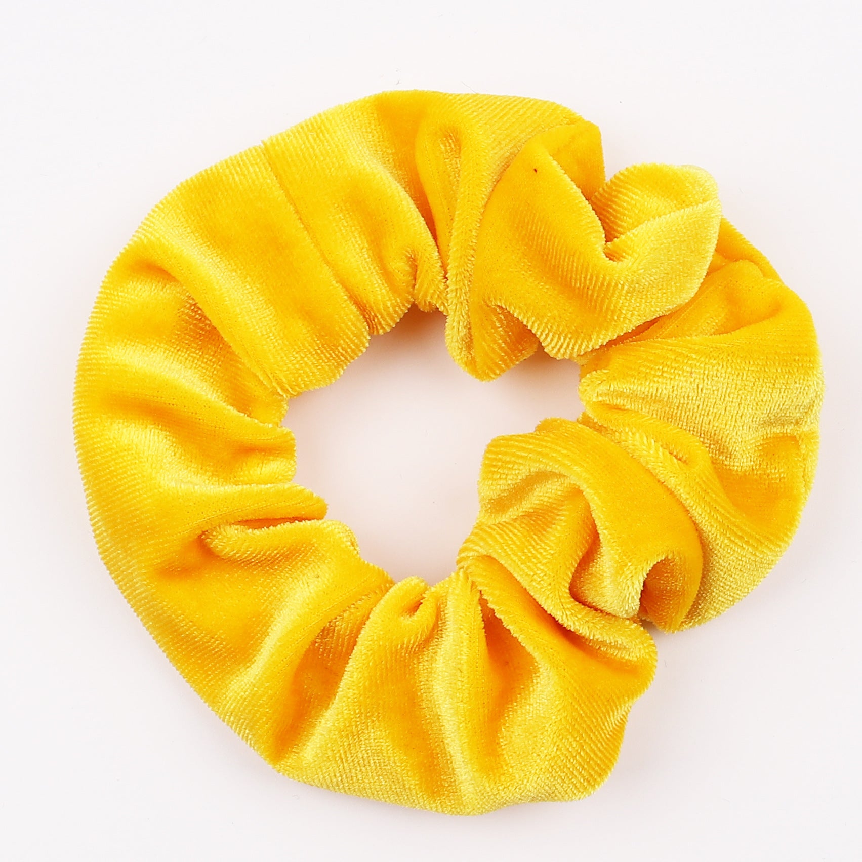Fashion New Velvet Tencel Pocket wallet Hair Scrunchies Retro Zipper Large Intestine Elastic Hair Band