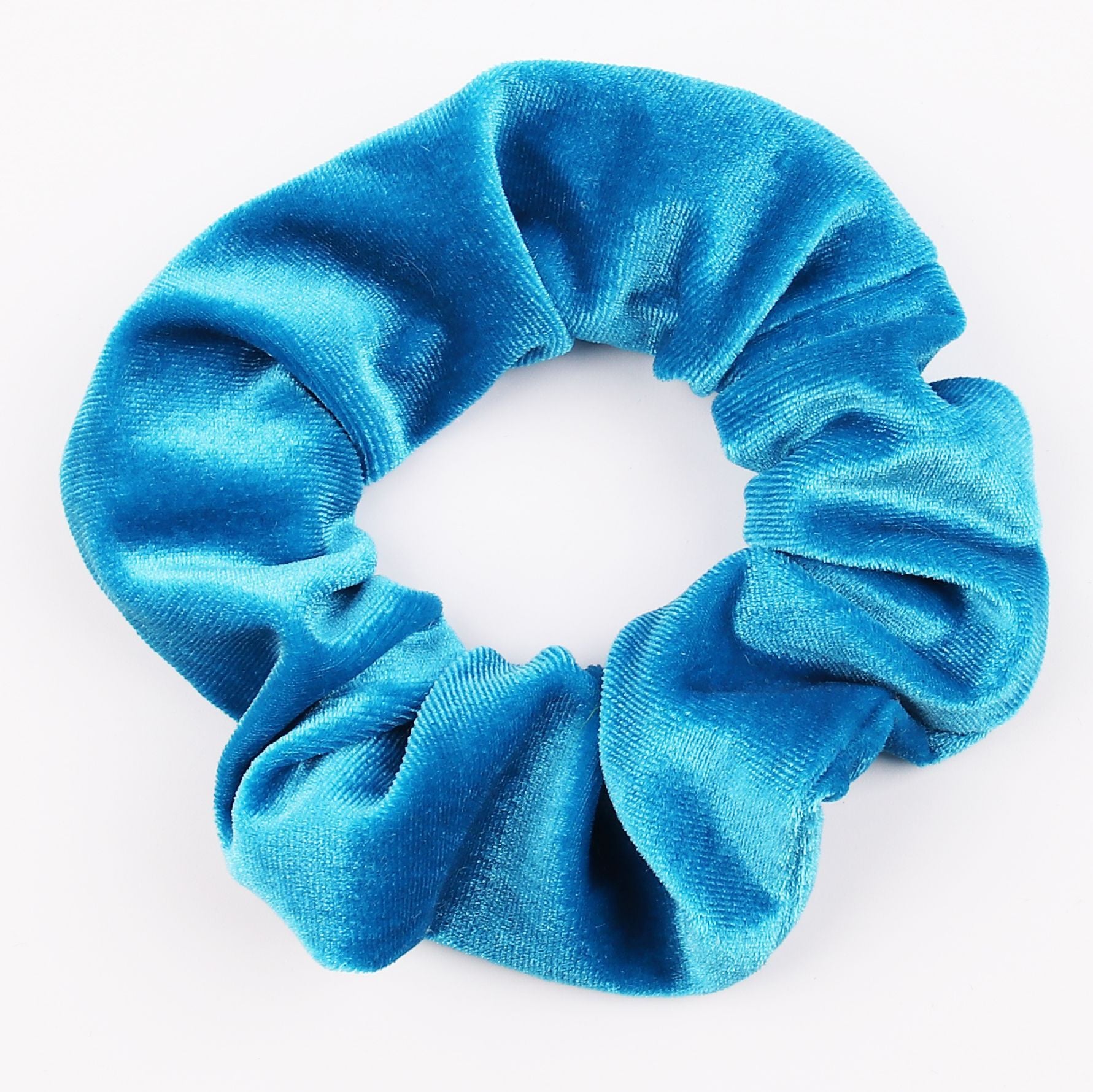 Fashion New Velvet Tencel Pocket wallet Hair Scrunchies Retro Zipper Large Intestine Elastic Hair Band