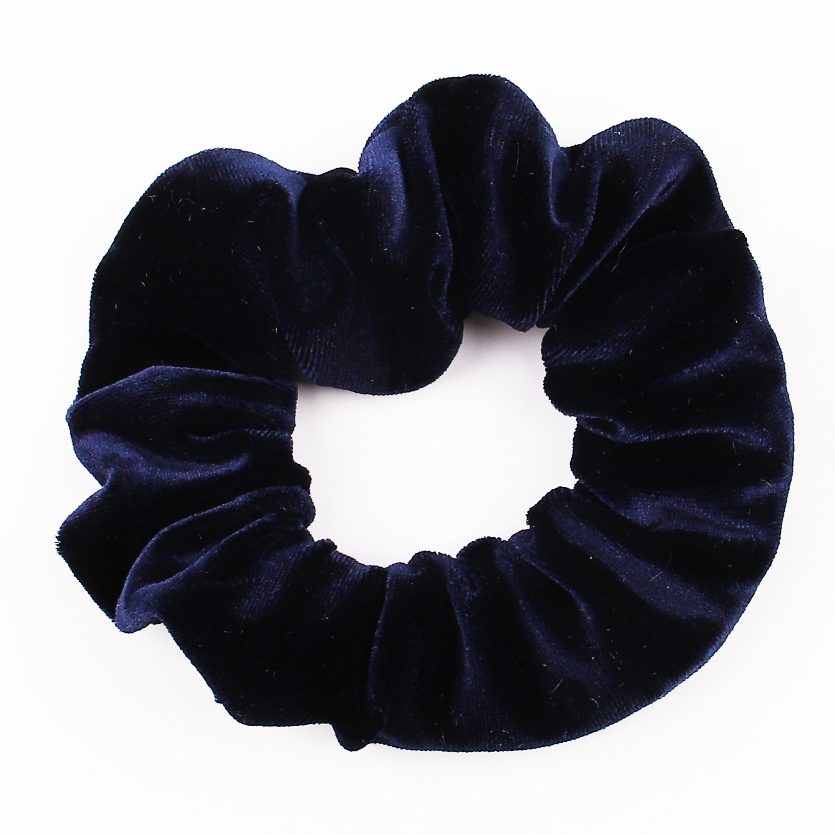 Fashion New Velvet Tencel Pocket wallet Hair Scrunchies Retro Zipper Large Intestine Elastic Hair Band