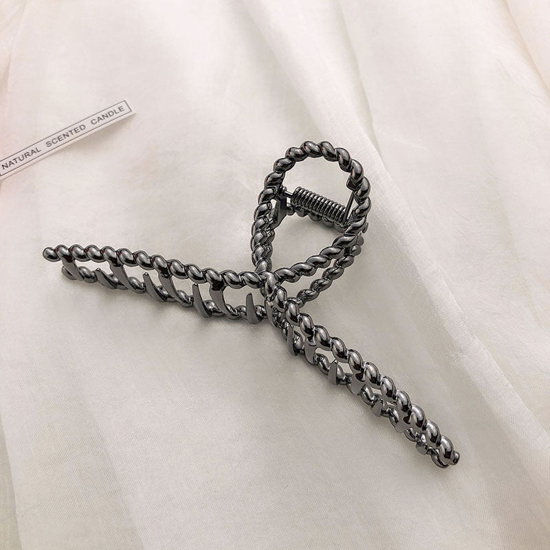 Best Fashion Alloy Metal Hair Claw Clip Grab Clip Hairpin All-match Hair Accessories