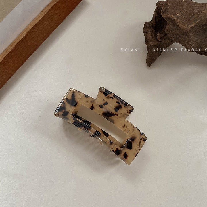 Elegant Temperament Exquisite Acetic Acid Clip Hair Claw