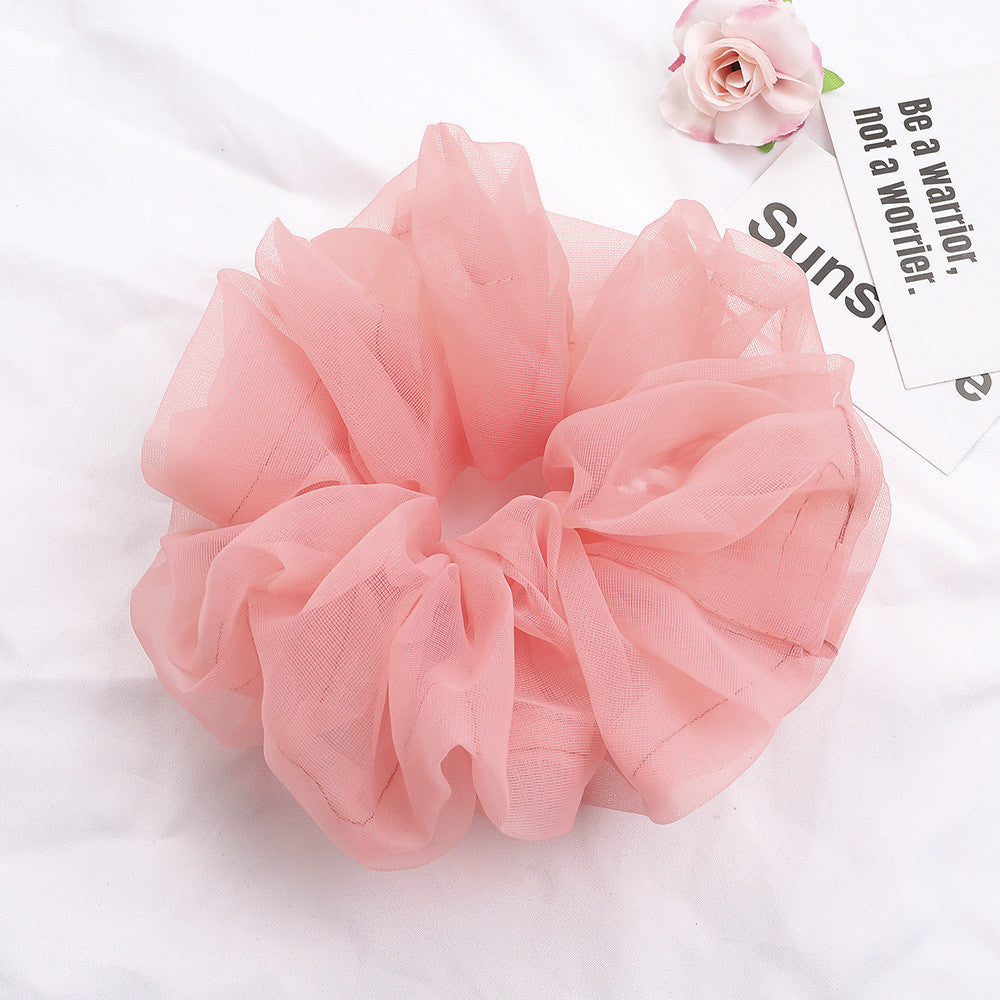 Hair Rope Ring Head Rope Flower Hair Ornament Headdress