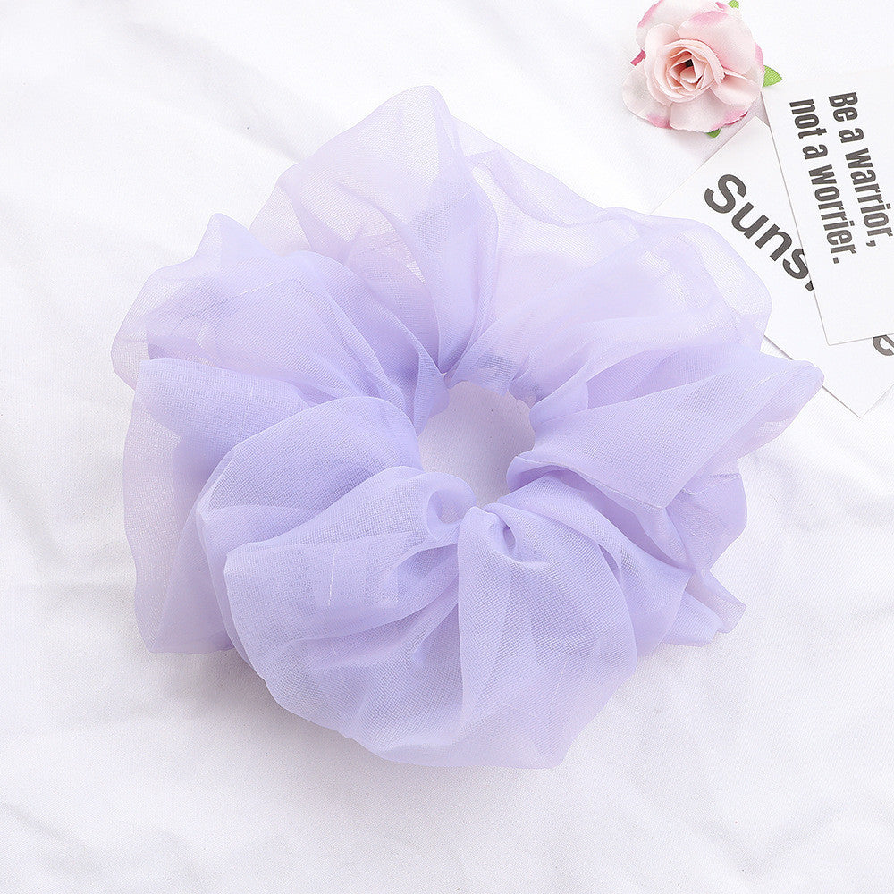 Hair Rope Ring Head Rope Flower Hair Ornament Headdress