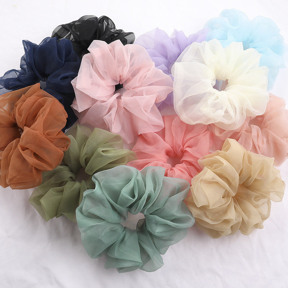 Hair Rope Ring Head Rope Flower Hair Ornament Headdress