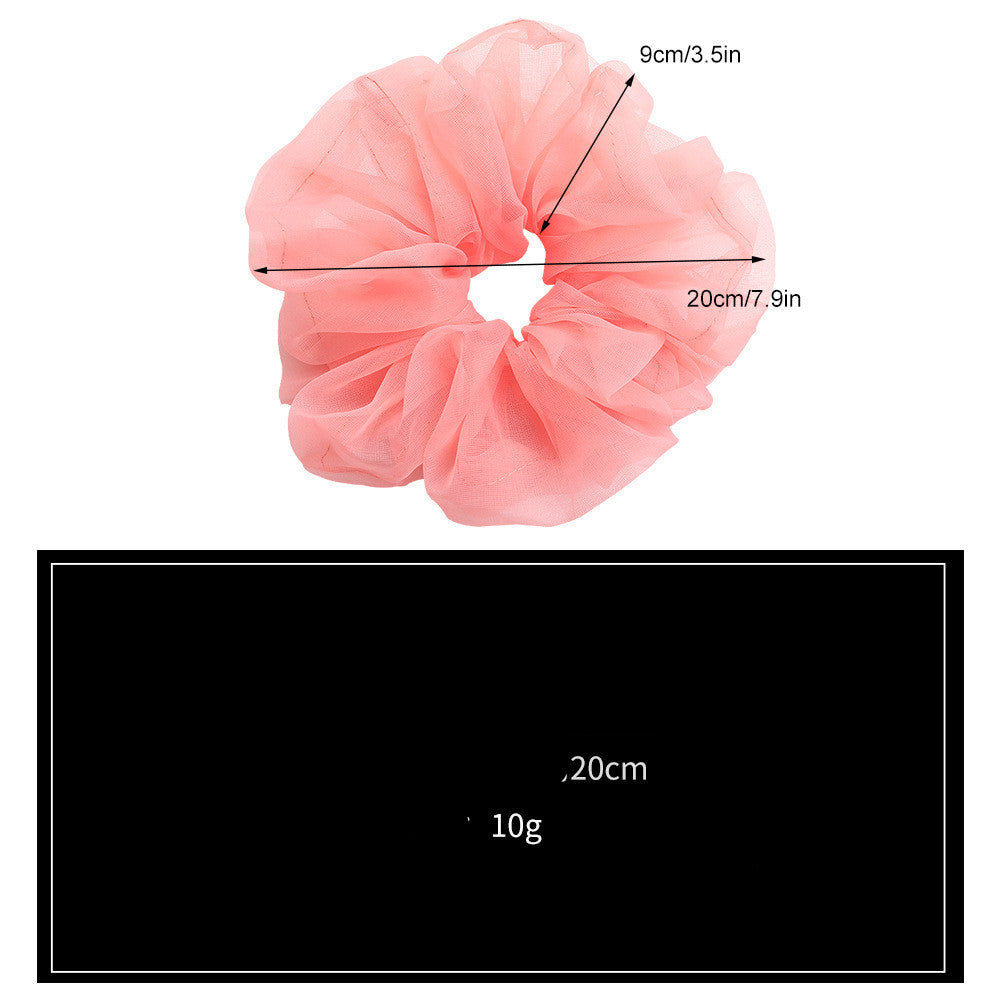 Hair Rope Ring Head Rope Flower Hair Ornament Headdress