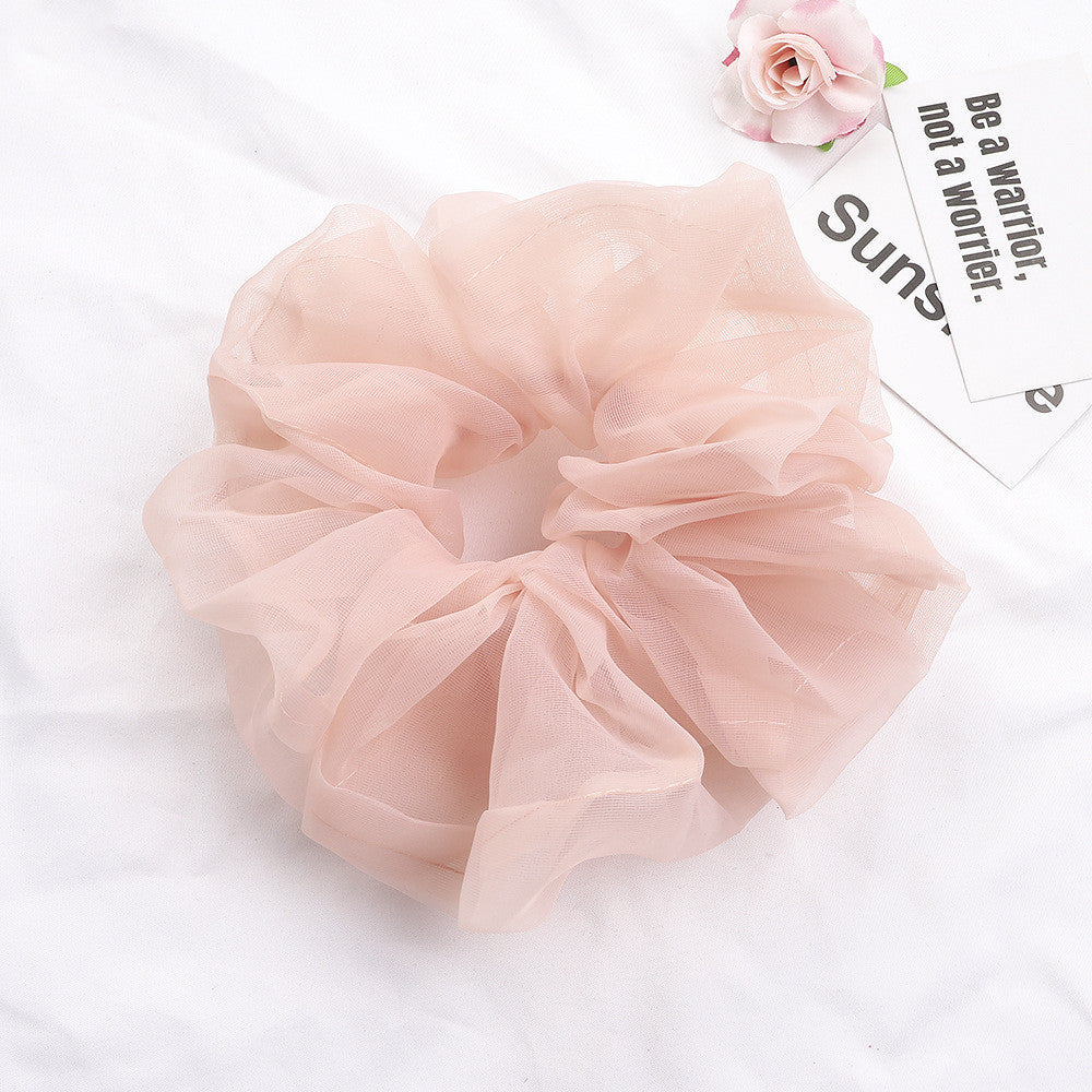 Hair Rope Ring Head Rope Flower Hair Ornament Headdress