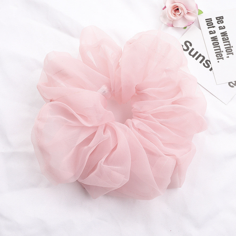 Hair Rope Ring Head Rope Flower Hair Ornament Headdress