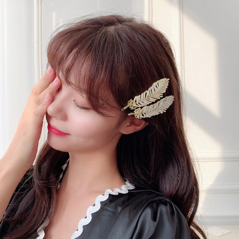 Popular Best Nice Hair Accessories Simple Bangs Clip A Word Clip Hairpin