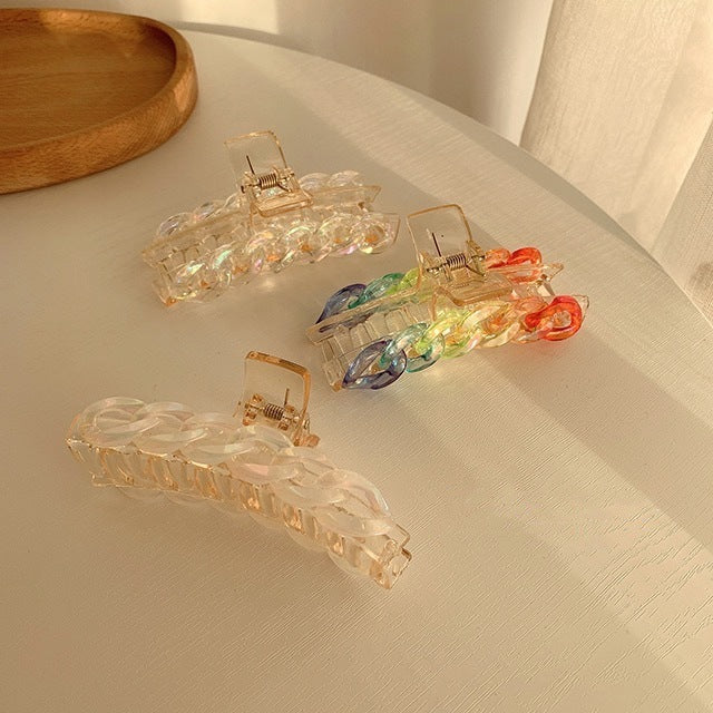 Fairy Symphony Transparent Bubble Tray Hair Clip
