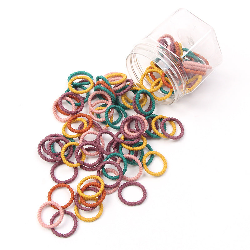 Rubber Band Non-Disposable Plus Small Female The Hair Rope Tie Pull Small Hair Ring Hair Accessories