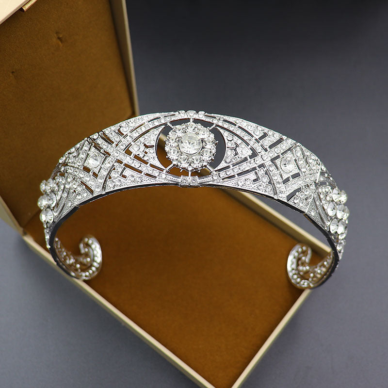 Women Bridal Crown New Fashion Luxury Crystal Bridal Crown