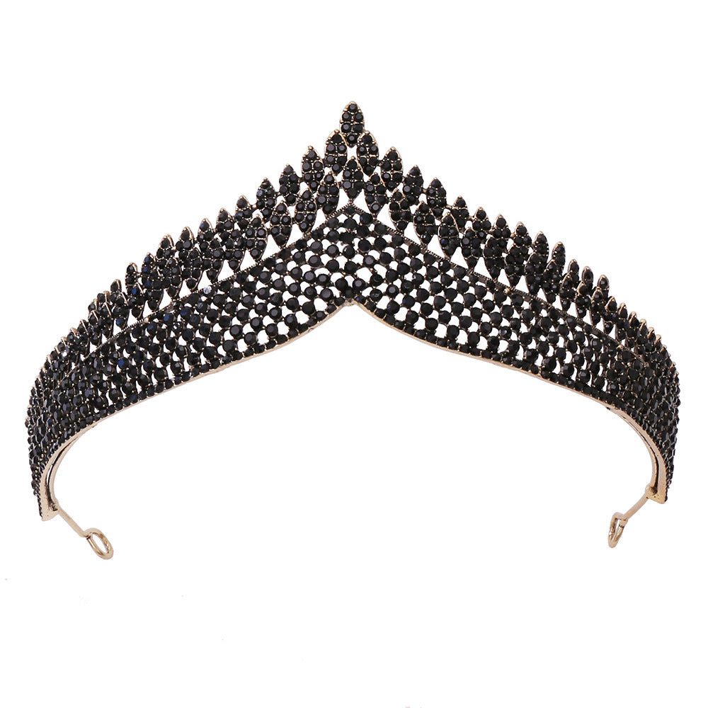 New Retro Black Headdress Wedding Hair Accessories