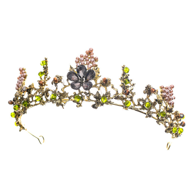 New Retro Black Headdress Wedding Hair Accessories