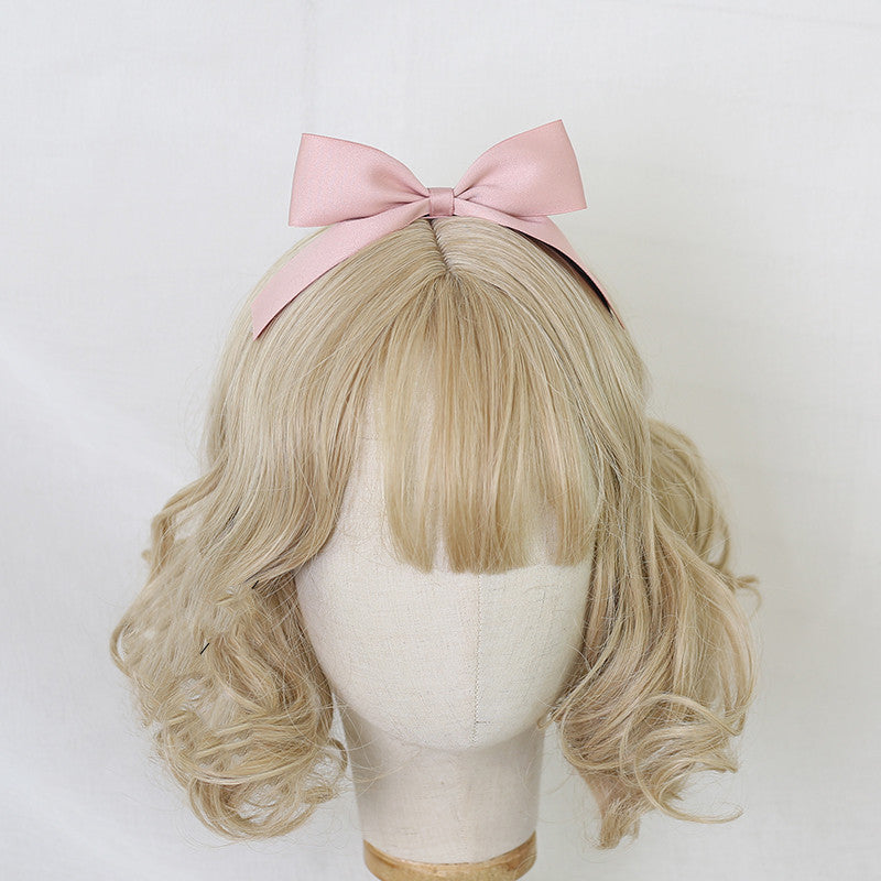 Three-dimensional Red Bow Hairpin Top Clip Headdress Hairpin Adult Hair Accessories