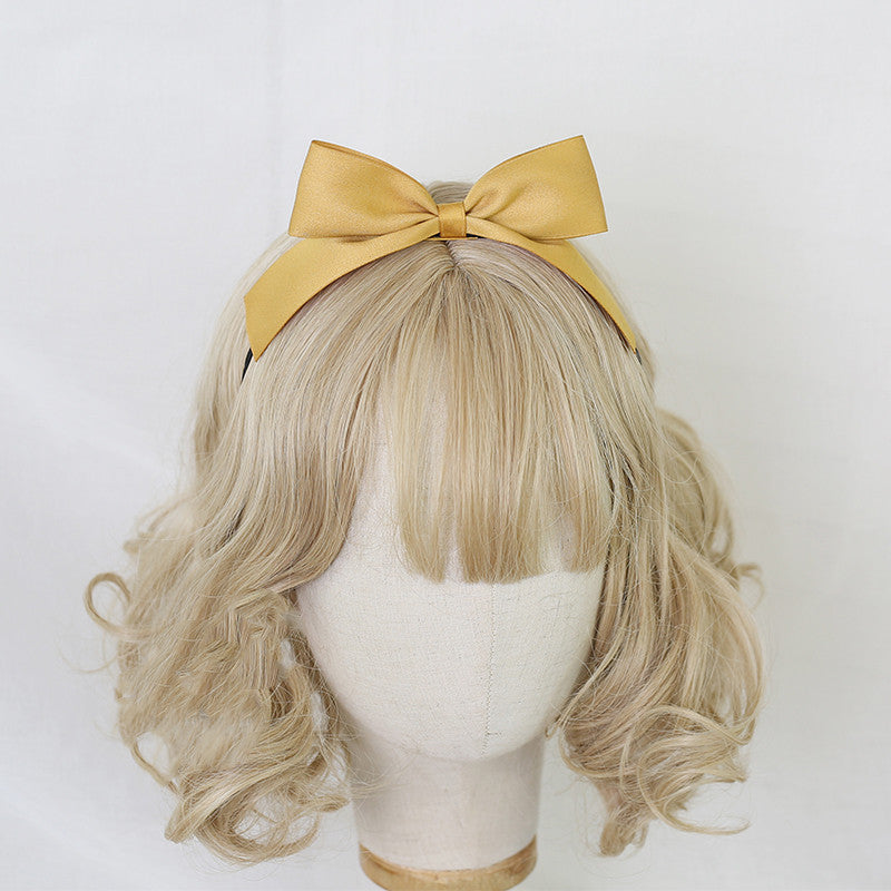 Three-dimensional Red Bow Hairpin Top Clip Headdress Hairpin Adult Hair Accessories