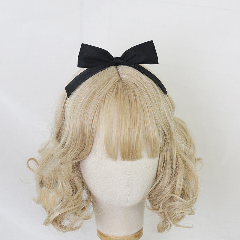 Three-dimensional Red Bow Hairpin Top Clip Headdress Hairpin Adult Hair Accessories