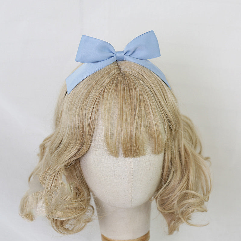 Three-dimensional Red Bow Hairpin Top Clip Headdress Hairpin Adult Hair Accessories