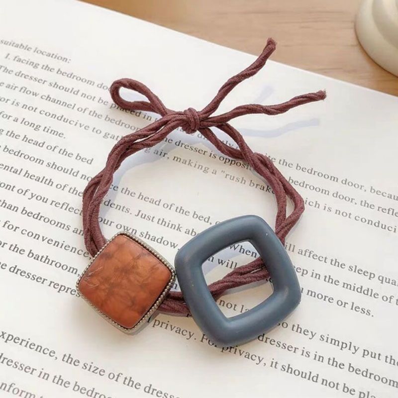 Hair Ring Female Simple Wild Head Rope And Elegant Net Red Forest Female High Elastic Hair Rope