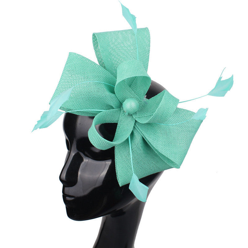 Ladies And Ladies Banquet Ball Hair Accessories Linen Headdress European And American Style