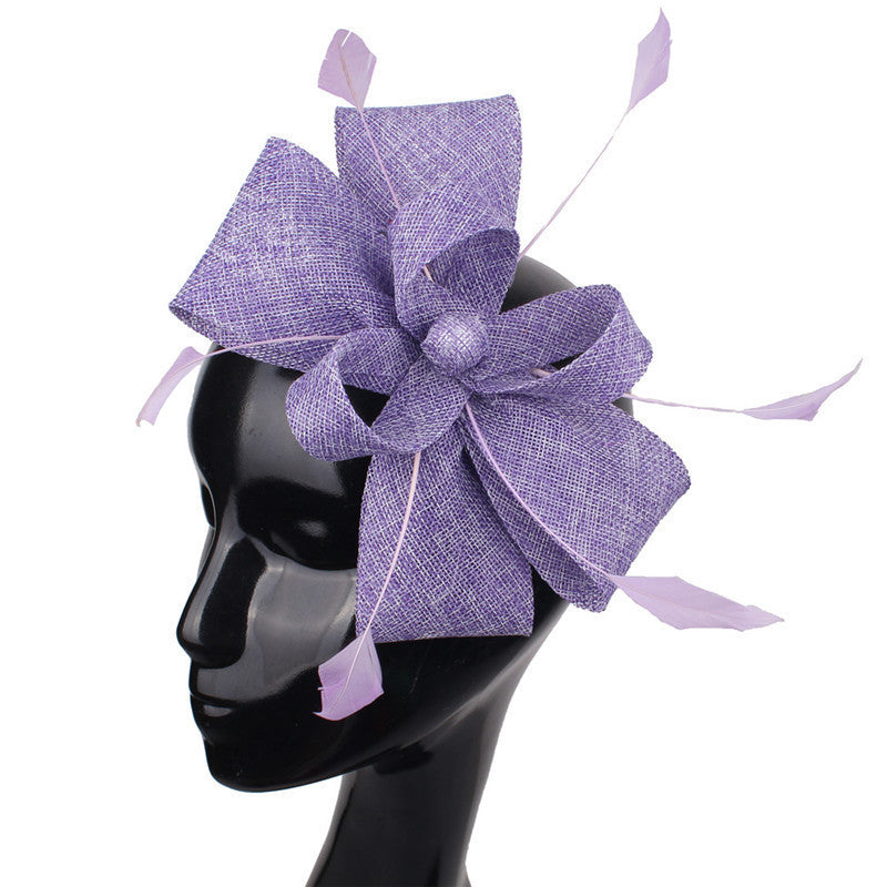Ladies And Ladies Banquet Ball Hair Accessories Linen Headdress European And American Style
