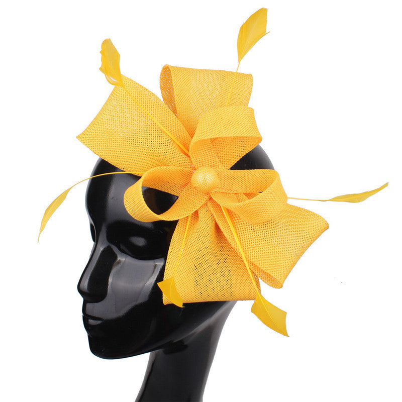 Ladies And Ladies Banquet Ball Hair Accessories Linen Headdress European And American Style