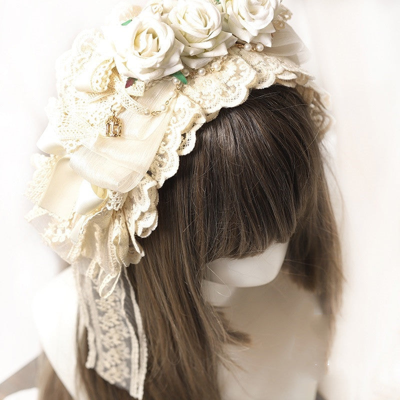 Hairpin Hair Accessories Lace Bow Ribbon Hair Clip Tea Party