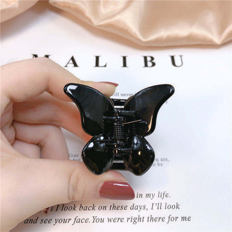 Transparent Butterfly Catch Clip Hair Catch Bangs Clip Hairpin Little Fairy Forest Hair