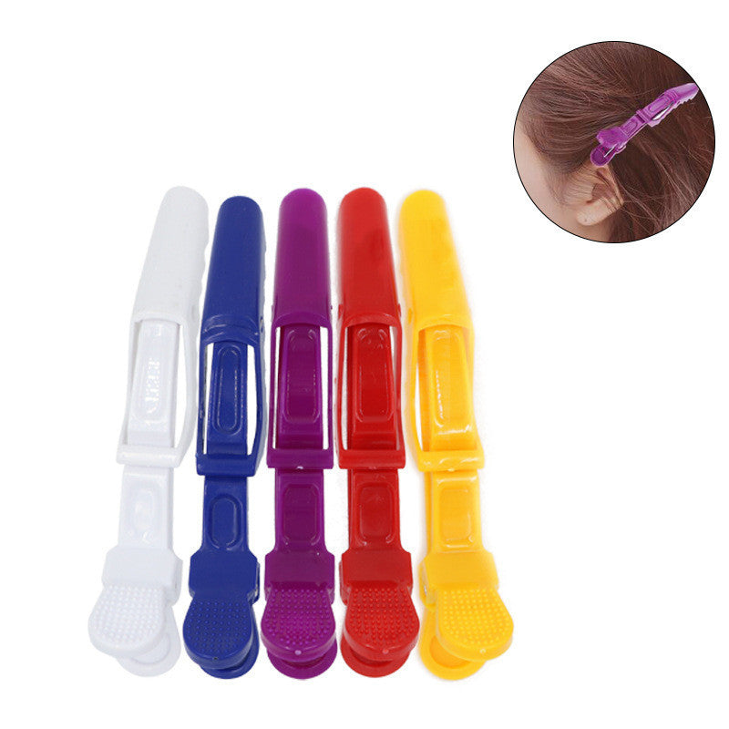 Hair salon perm duckbill clip