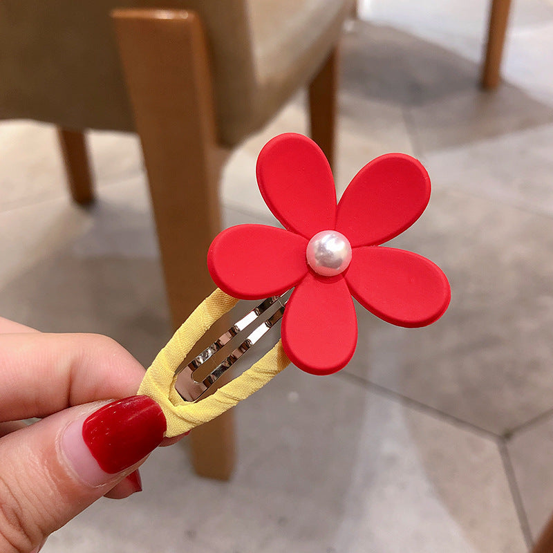 Children's Hair Clip Flower Hair Clip Cute Hair Rope