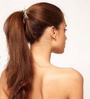 Piercing rivet hair ring