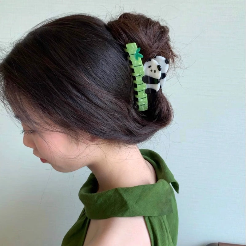 Best Sweet Cute Back Head Hair Claw Headdress Female