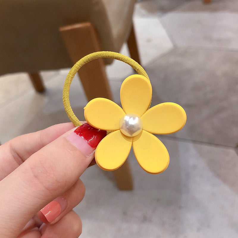 Children's Hair Clip Flower Hair Clip Cute Hair Rope