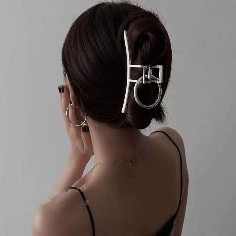 Best Personalized Metal Silver Hanging Ring Barrettes
