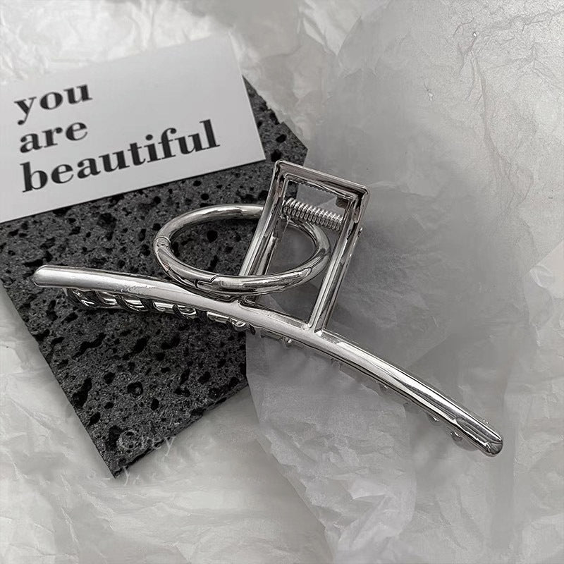 Best Personalized Metal Silver Hanging Ring Barrettes