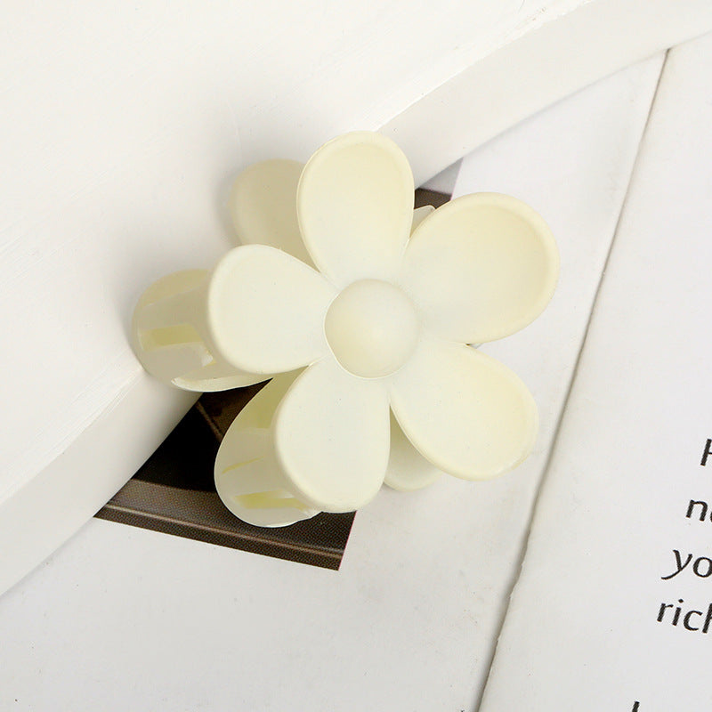 Women's All-match Frosted Flower Hair Clip